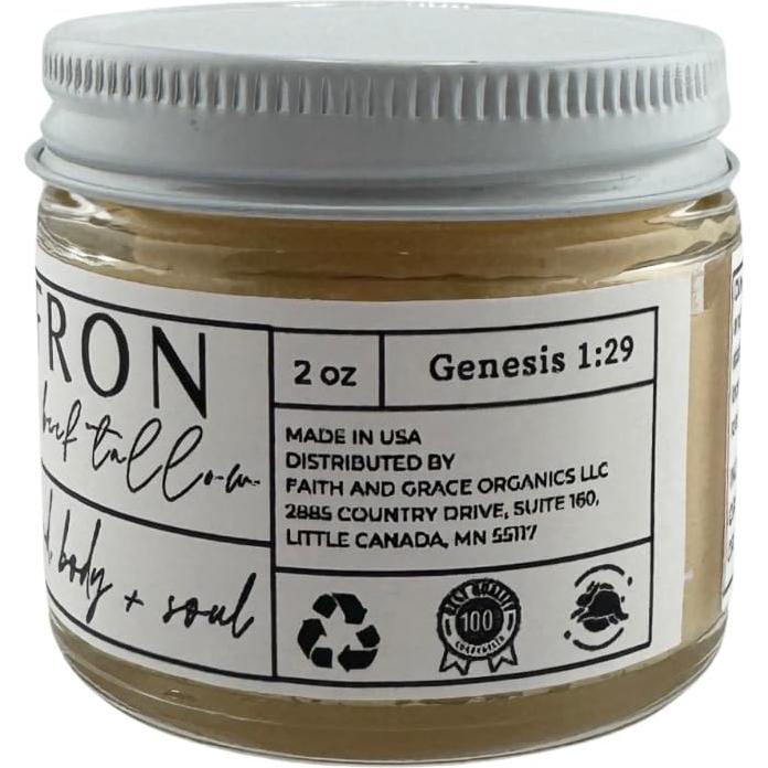 Crema de Sebo de Res Orgánico con Azafrán 226g - Cuidado Facial