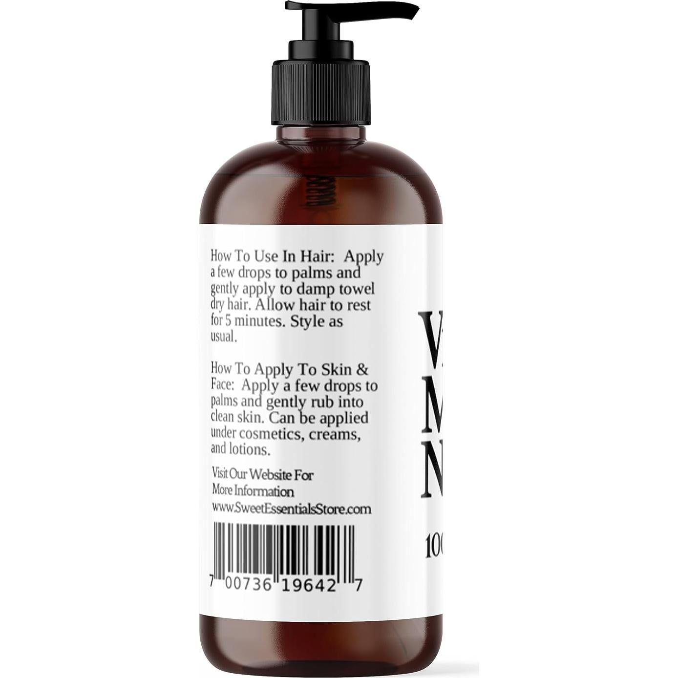 Aceite de Nuez de Macadamia Orgánico Sweet Essentials 240ml