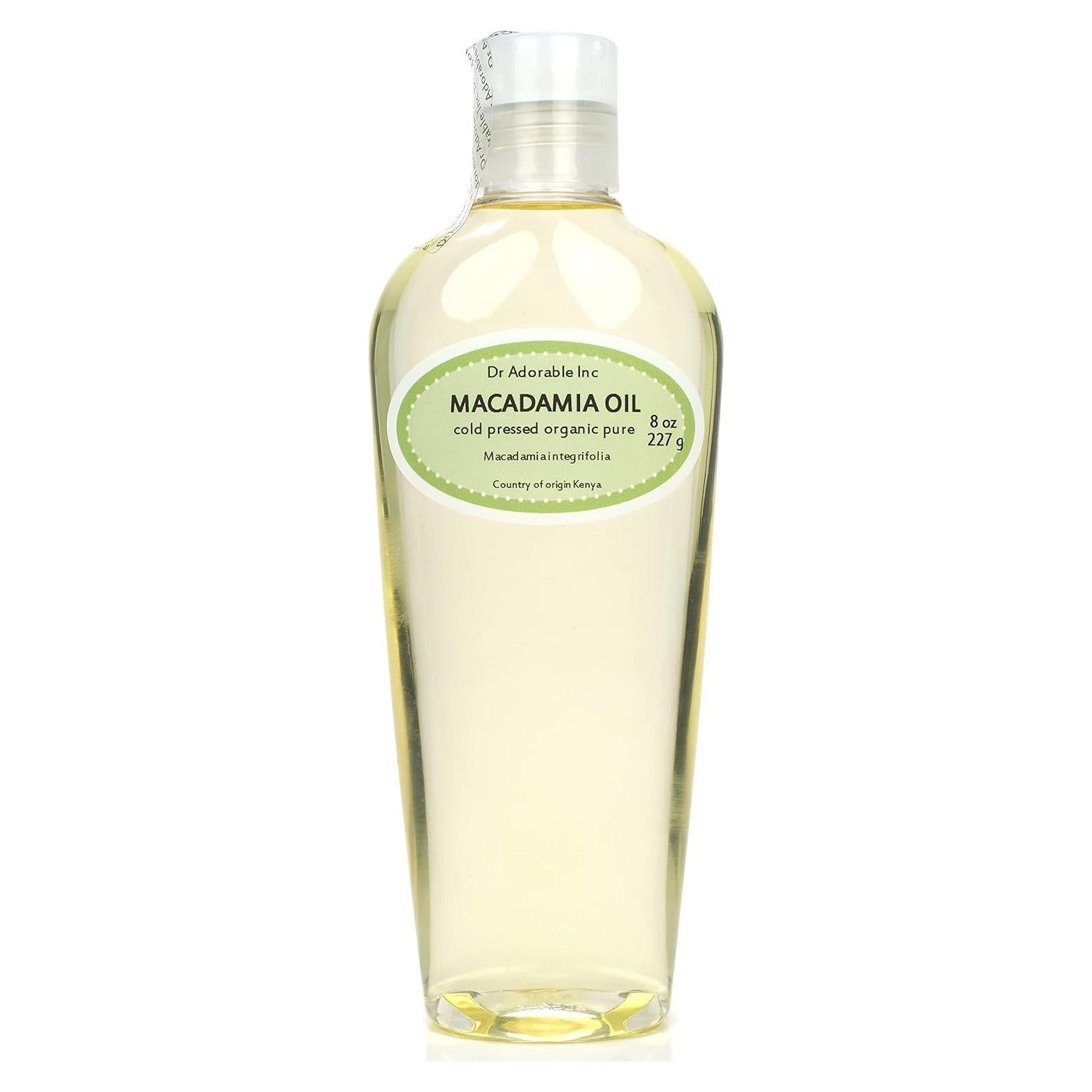Aceite de Nuez de Macadamia Dr Adorable 236 ml Orgánico Puro