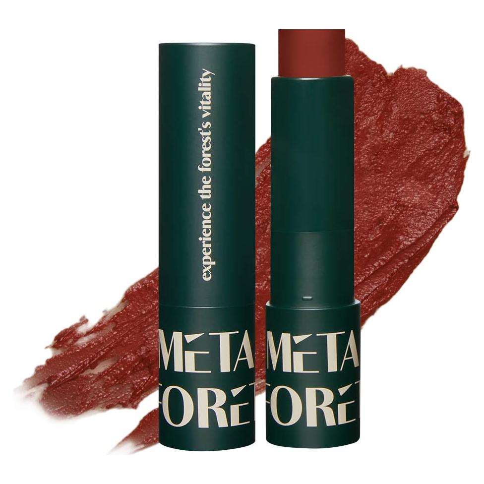 Bálsamo Labial Tinte Vegano METAFORET 3.5g - Hidratante Rojo Rosa