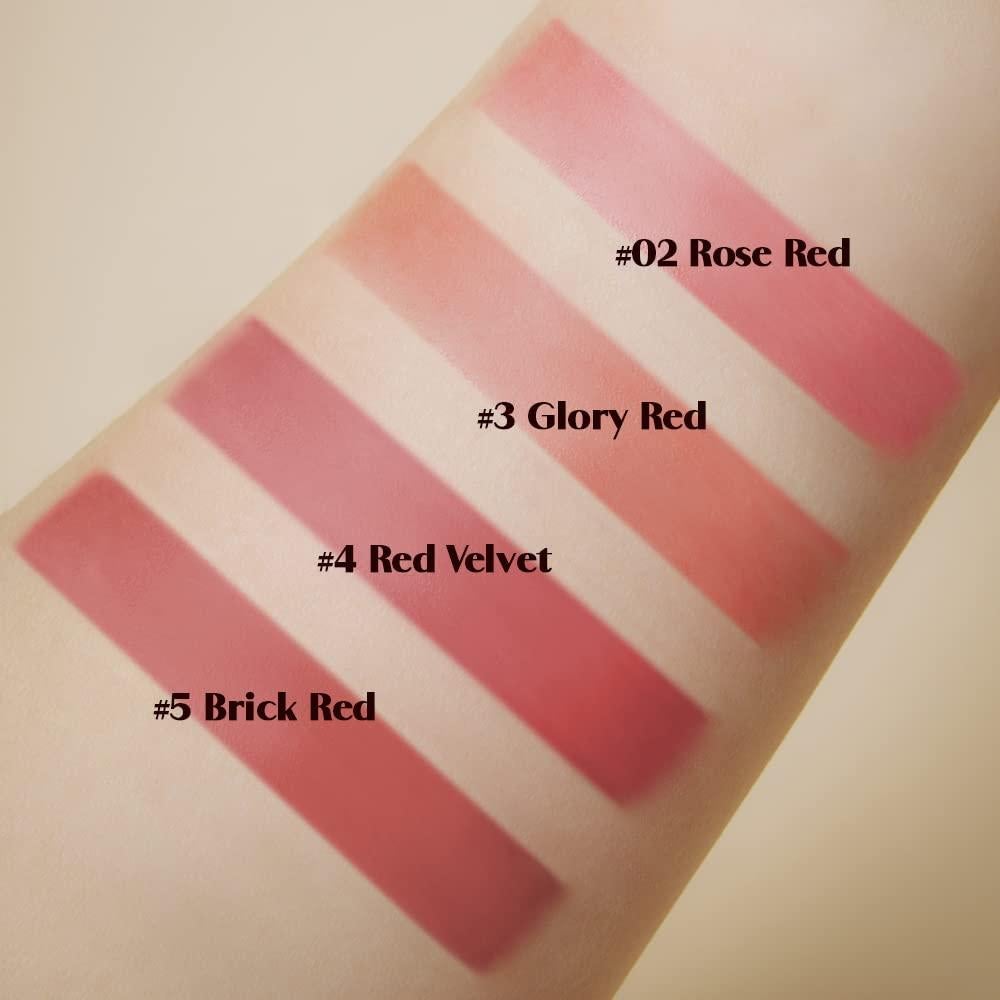 Bálsamo Labial Tinte Vegano METAFORET 3.5g - Hidratante Rojo Rosa