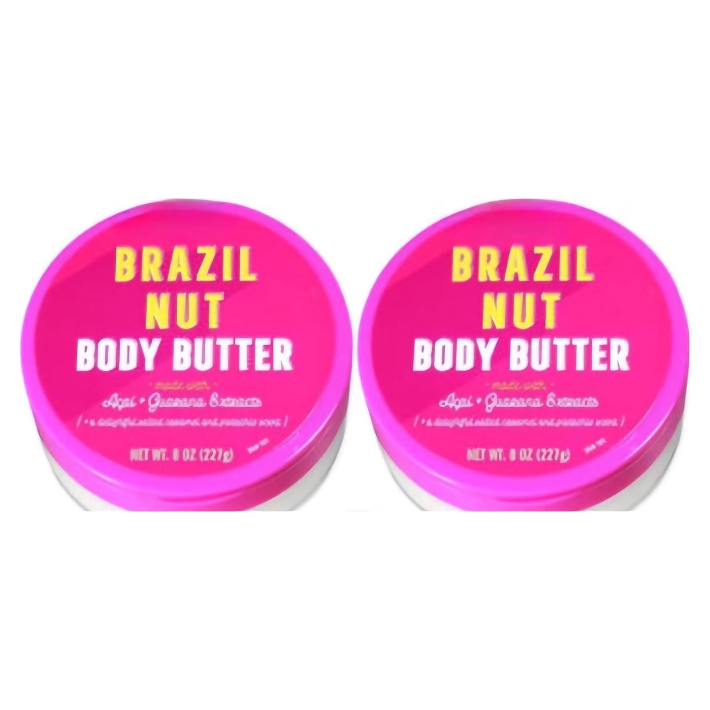 Manteca Corporal de Nuez de Brasil 226.8g - Paquete de 2