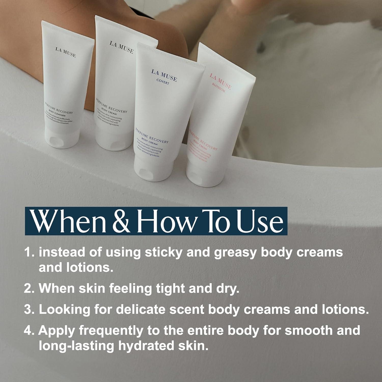 Crema Corporal Hidratante LA MUSE 300 ml Ámbar Maderoso