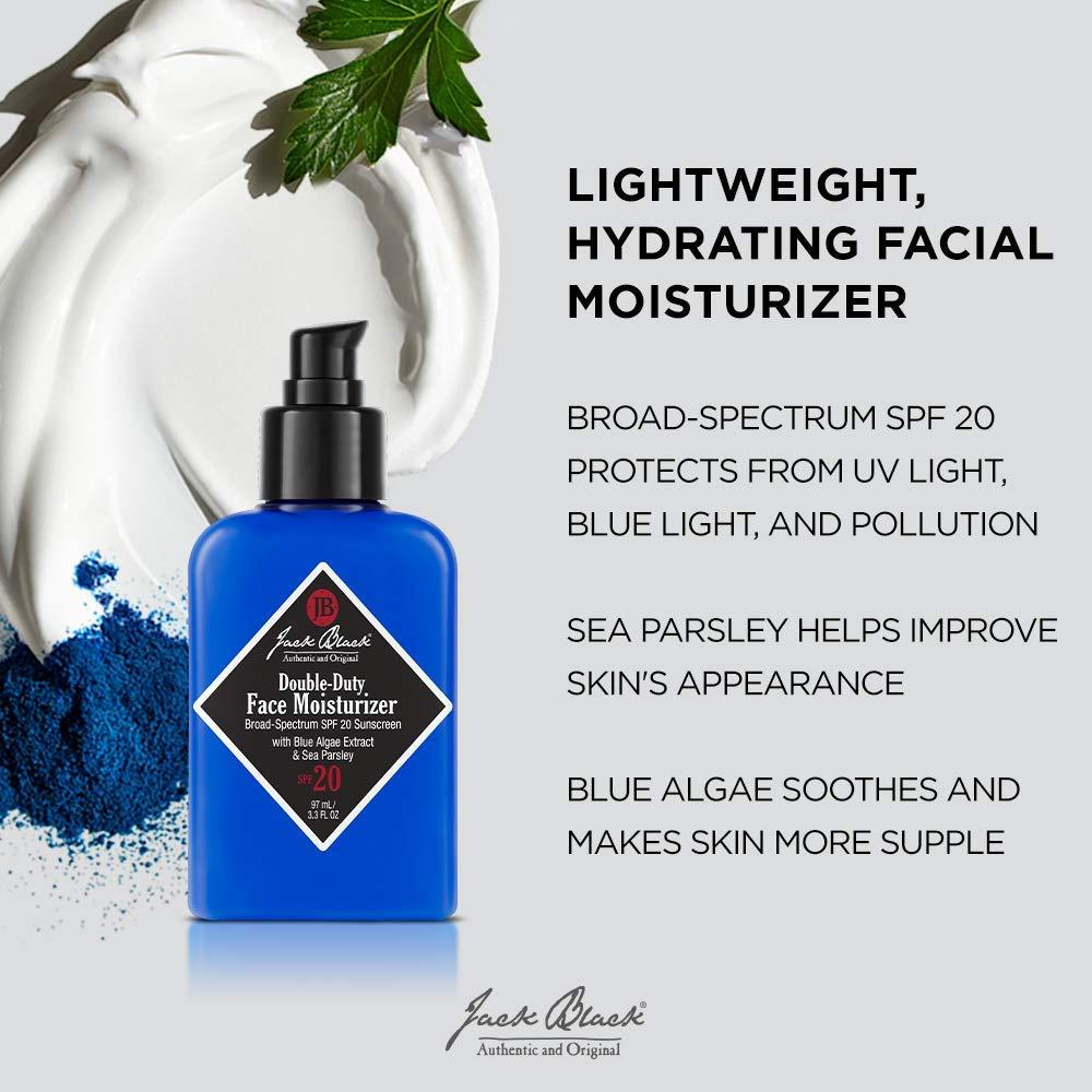 Hidratante Facial Jack Black Doble Función SPF 20 97.6 ml