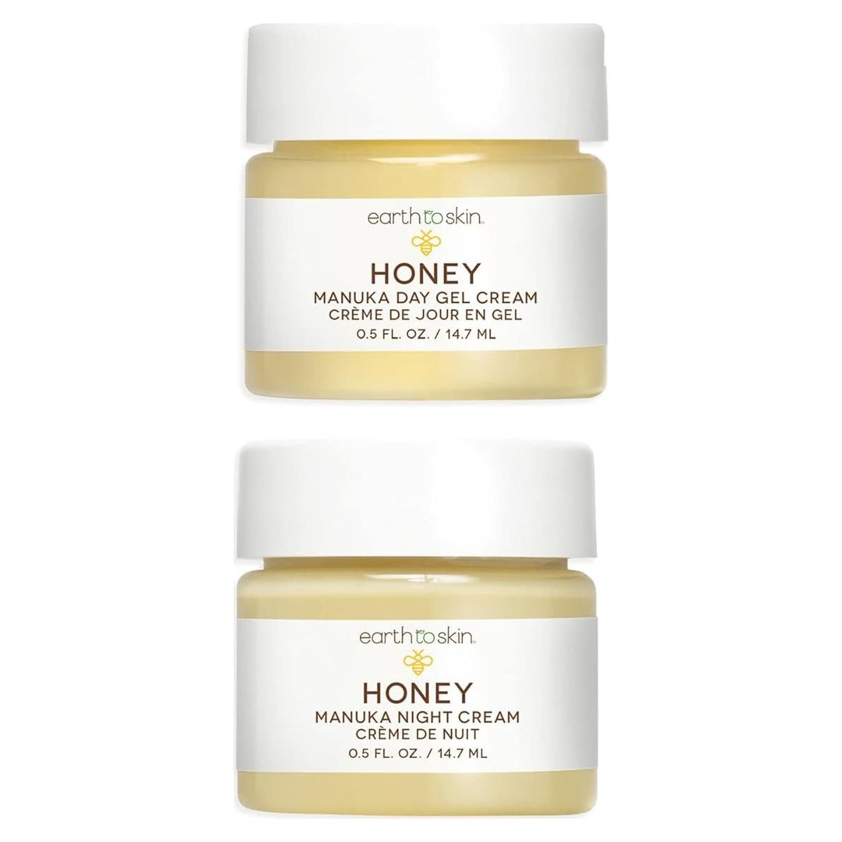 Conjunto Gel Crema de Día y Noche Earth To Skin Miel Manuka 30 ml