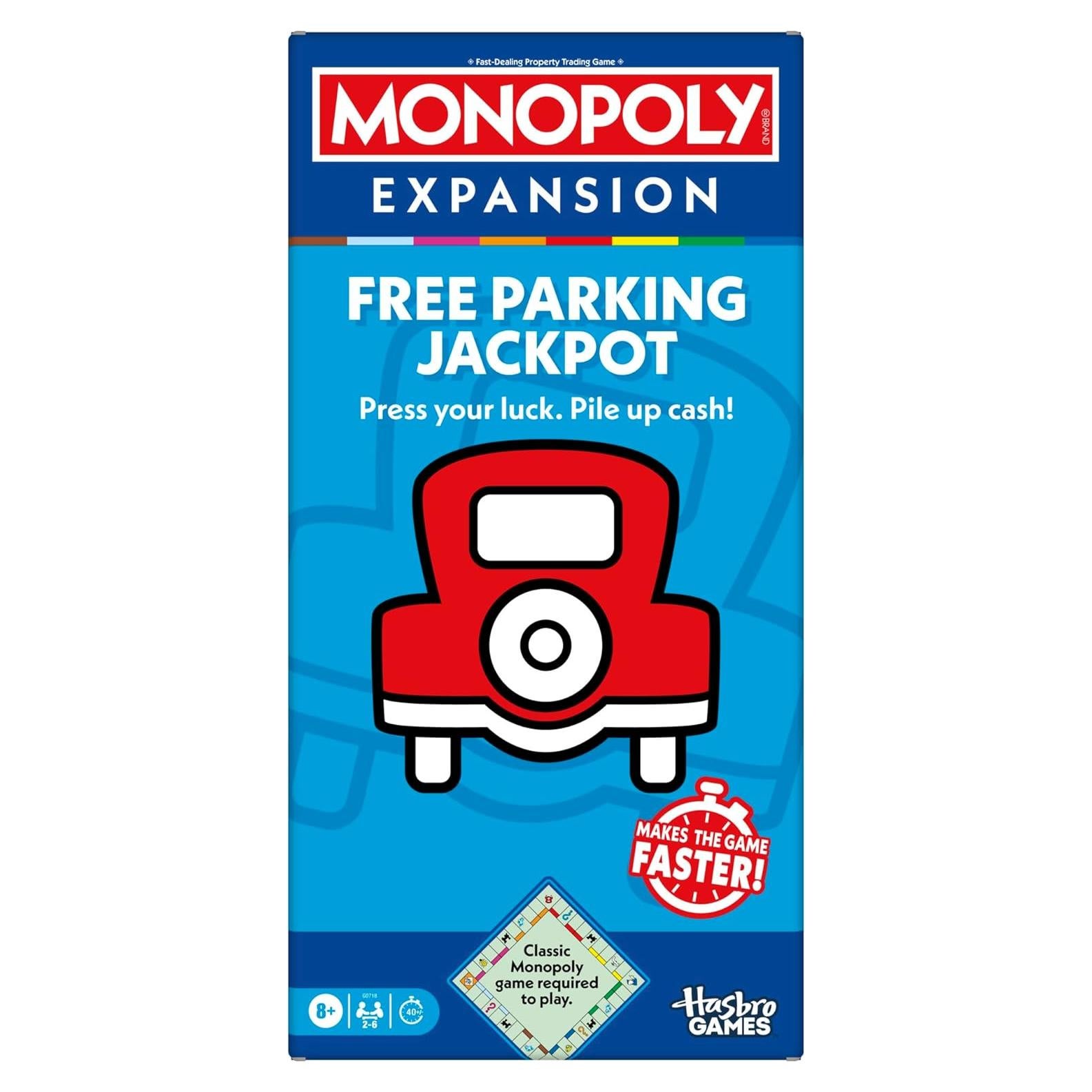 Monopoly Expansión Jackpot Estacionamiento Gratis | Hasbro