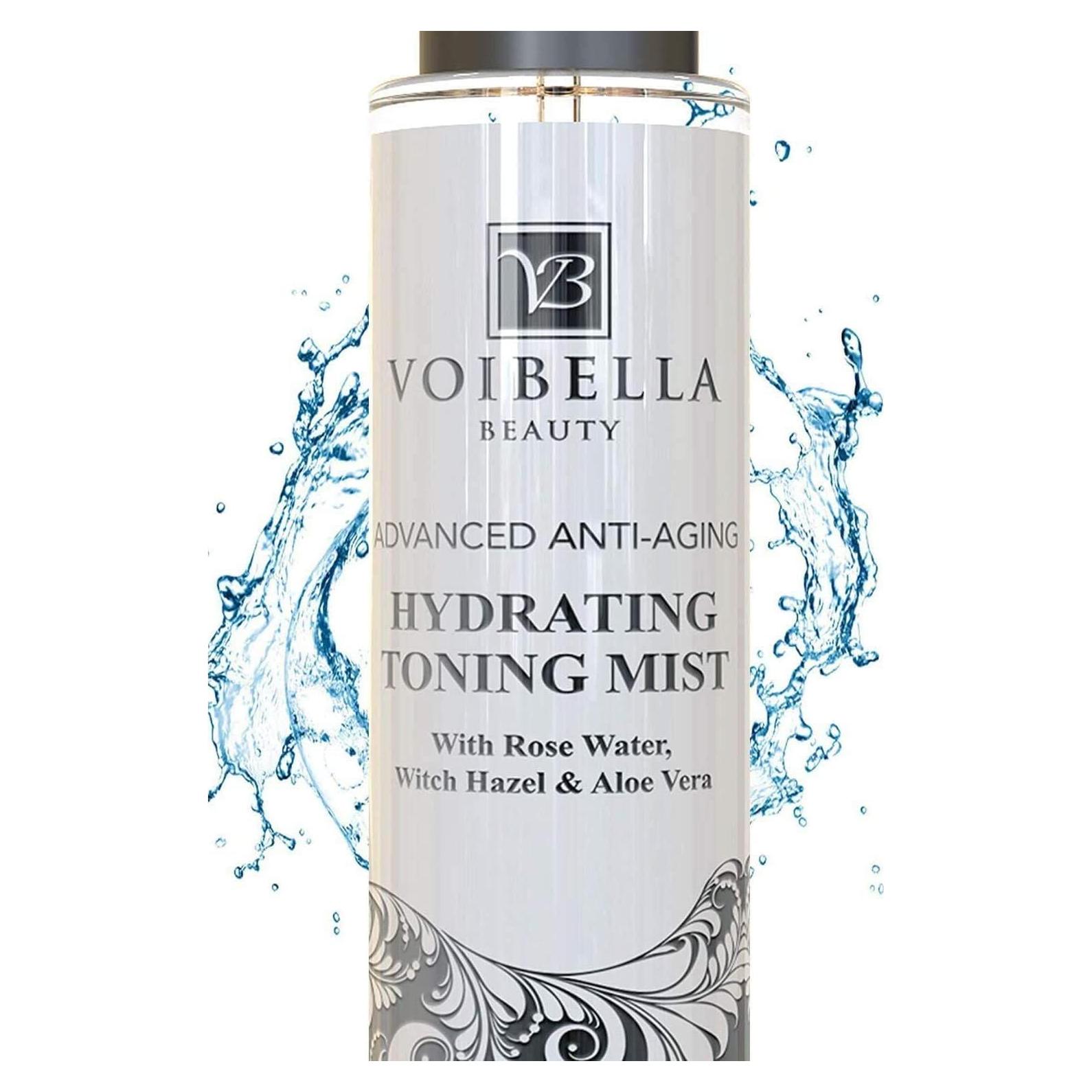 Tónico Hidratante Facial Voibella 148ml - Agua de Rosa y Aloe Vera