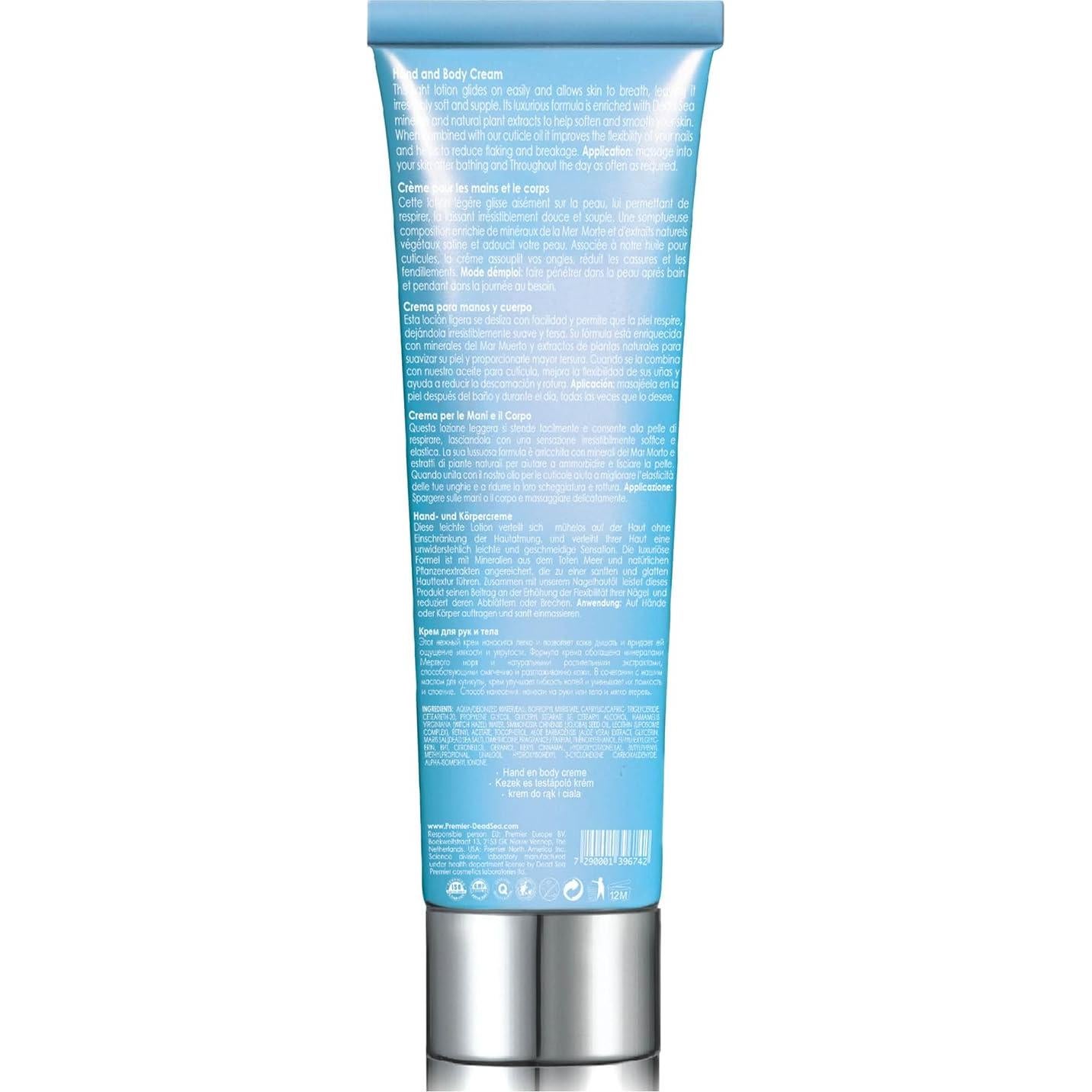 Crema Hidratante de Mano y Cuerpo Premier del Mar Muerto 125 ml