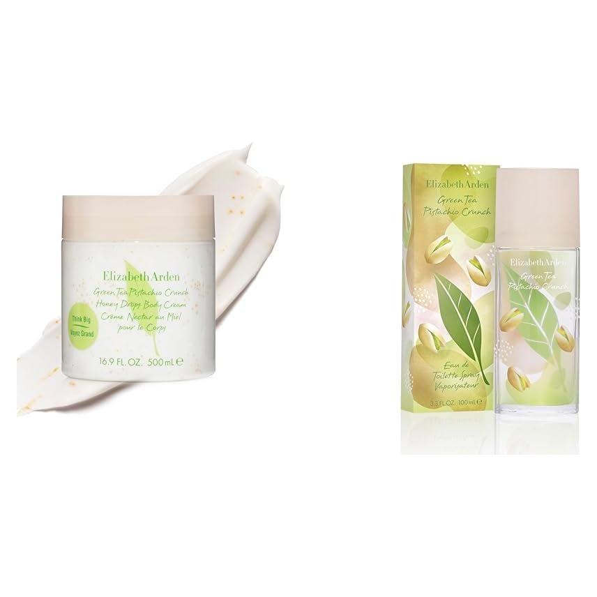 Crema Corporal Elizabeth Arden Green Tea Pistachio 200 ml y Eau de Toilette 97.6 ml