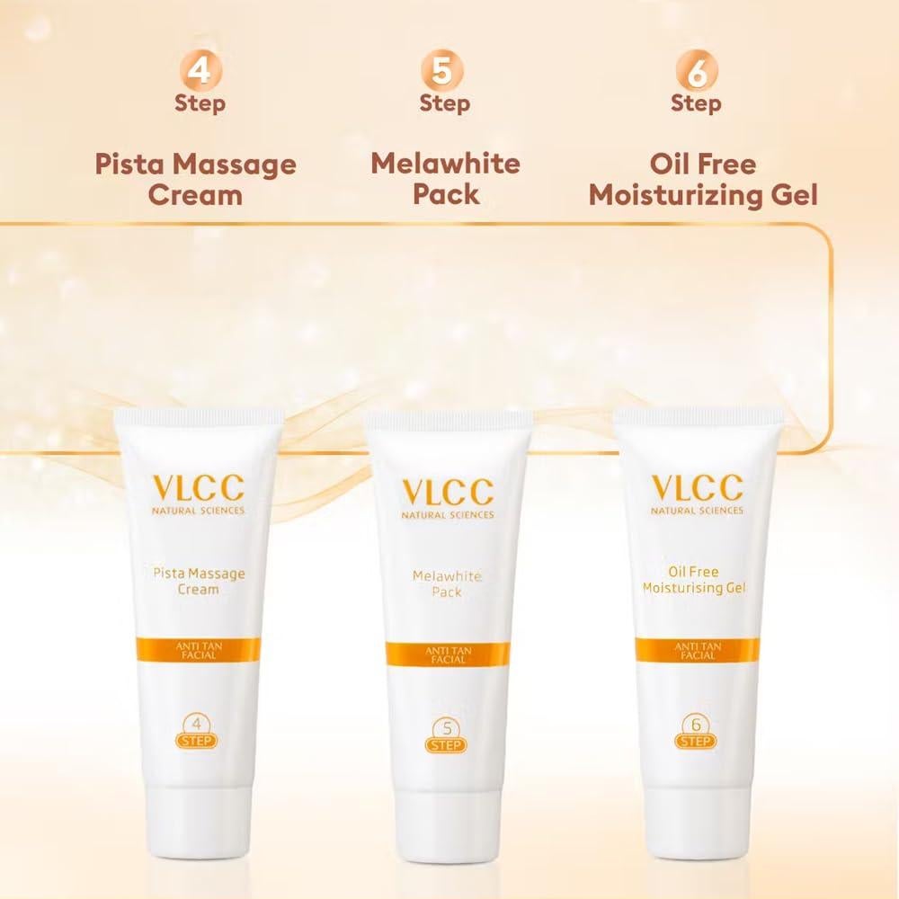 Kit Facial Anti Bronceado VLCC 60g - Exfoliante e Hidratante