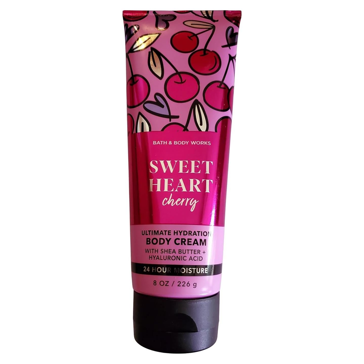 Crema Corporal Hidratante Bath & Body Works Cereza 226g