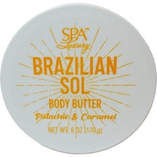 Manteca Corporal de Lujo Brazilian Sol 170g - Aroma Pistacho y Caramelo