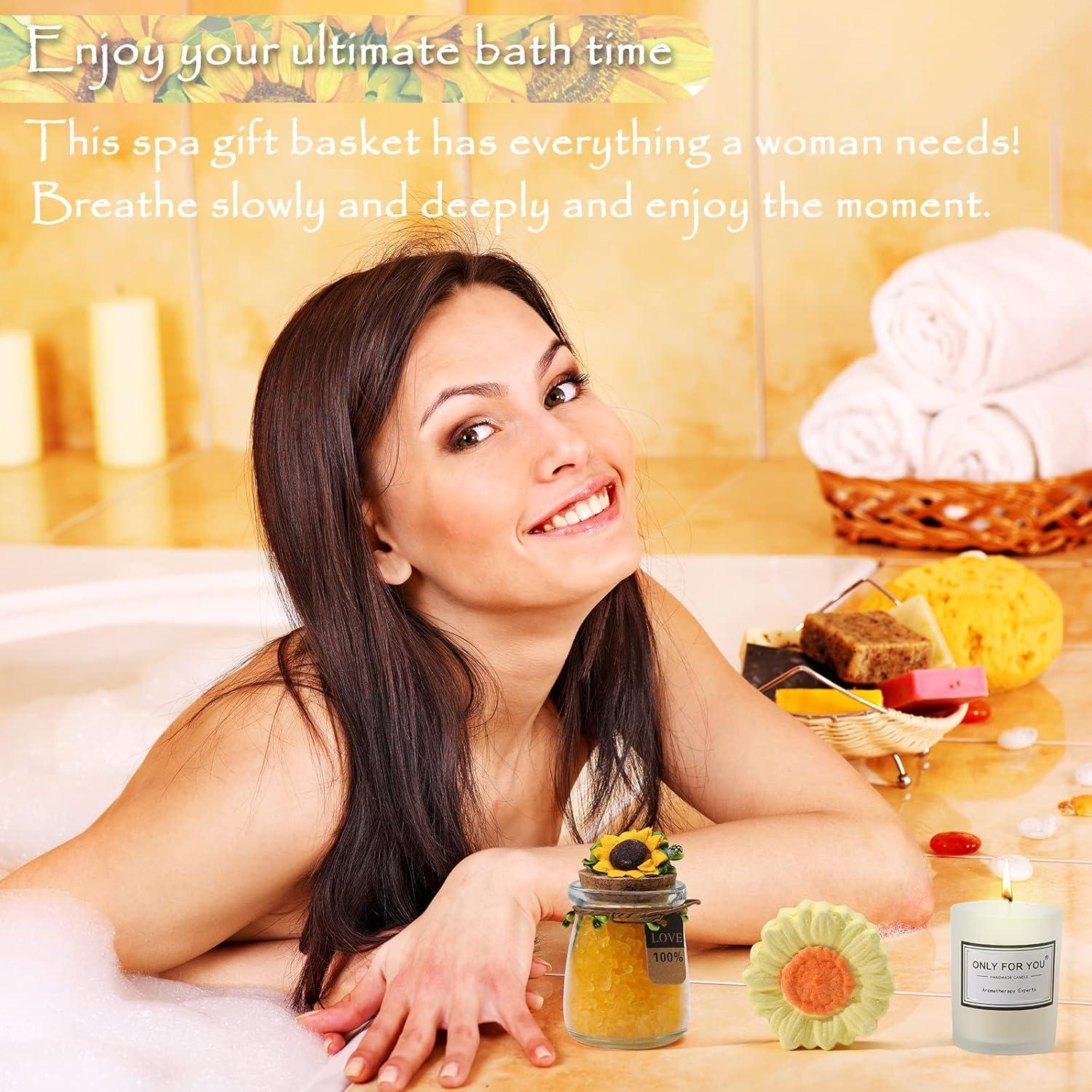 Canasta de Regalos de Spa para Mujeres Partyreal - 9 Piezas