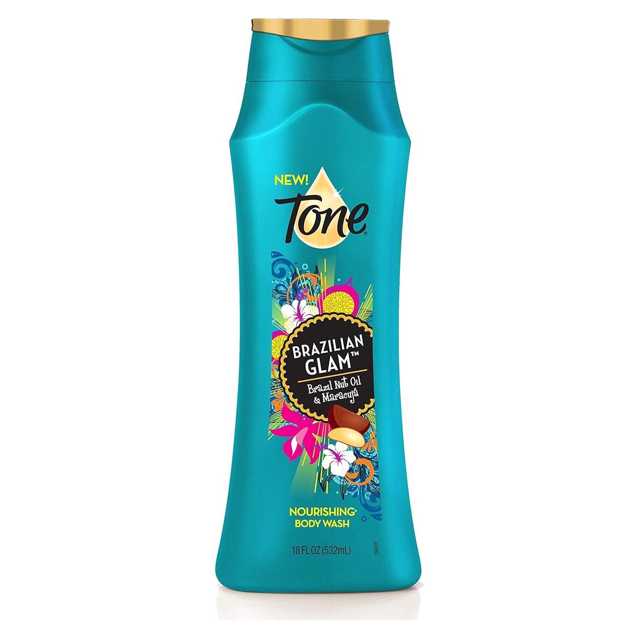 Gel de Ducha Tone Glamour Brasileño 532ml (Paquete de 6)