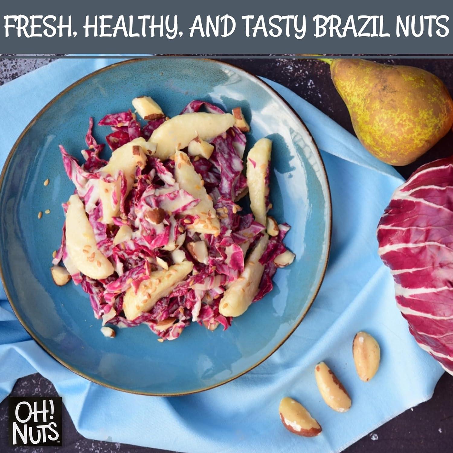 Nueces de Brasil Crudas Oh! Nuts® 0.91 kg Sin Cáscara