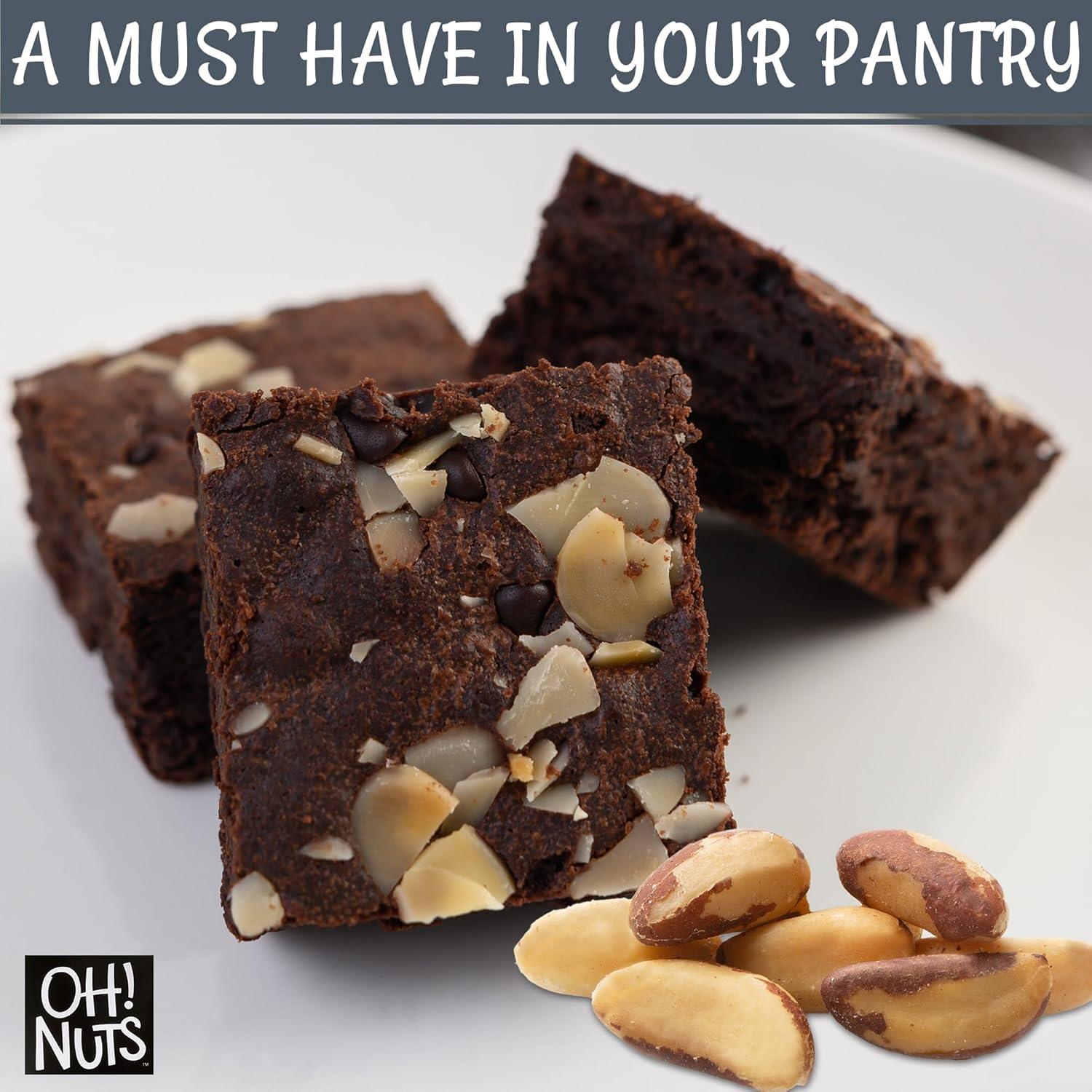 Nueces de Brasil Crudas Oh! Nuts® 0.91 kg Sin Cáscara