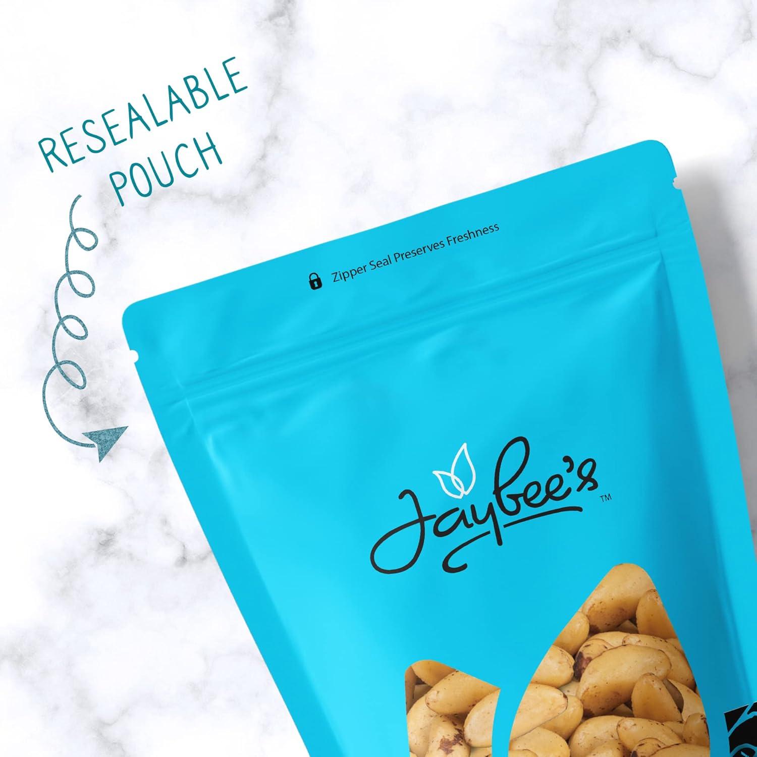 Nueces de Brasil Crudas 450g Jaybee's | Snack Saludable Sin Sal