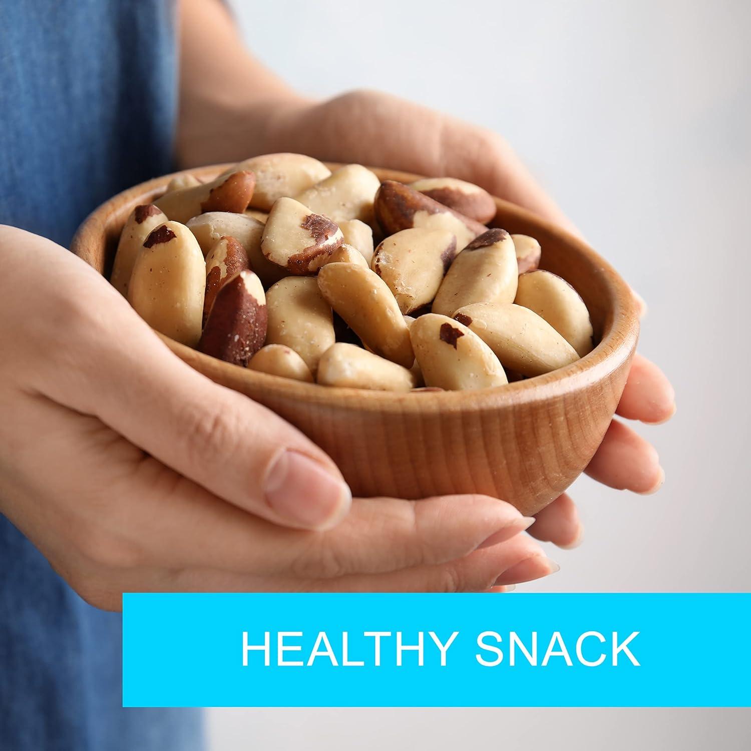 Nueces de Brasil Crudas 450g Jaybee's | Snack Saludable Sin Sal