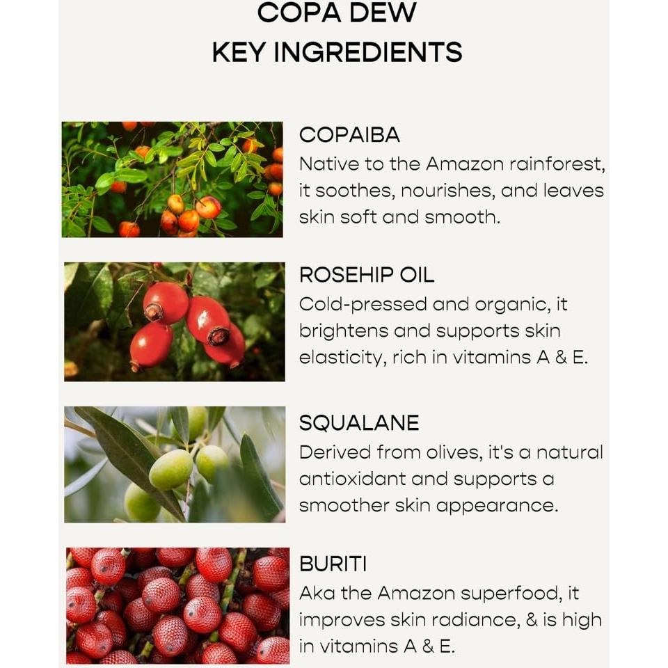 Copa Dew Aceite Nutritivo 50ml - Restaura Piel y Cabello