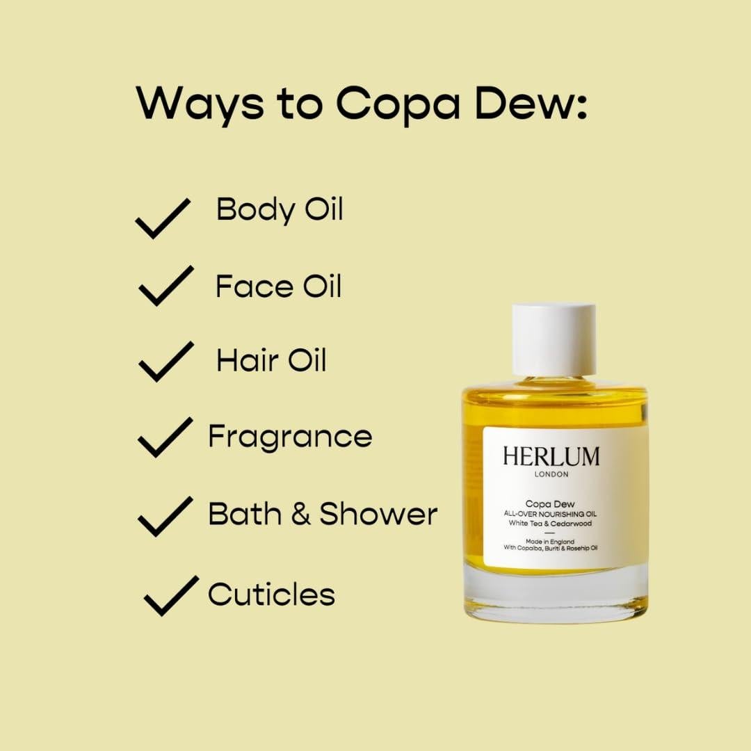 Copa Dew Aceite Nutritivo 50ml - Restaura Piel y Cabello