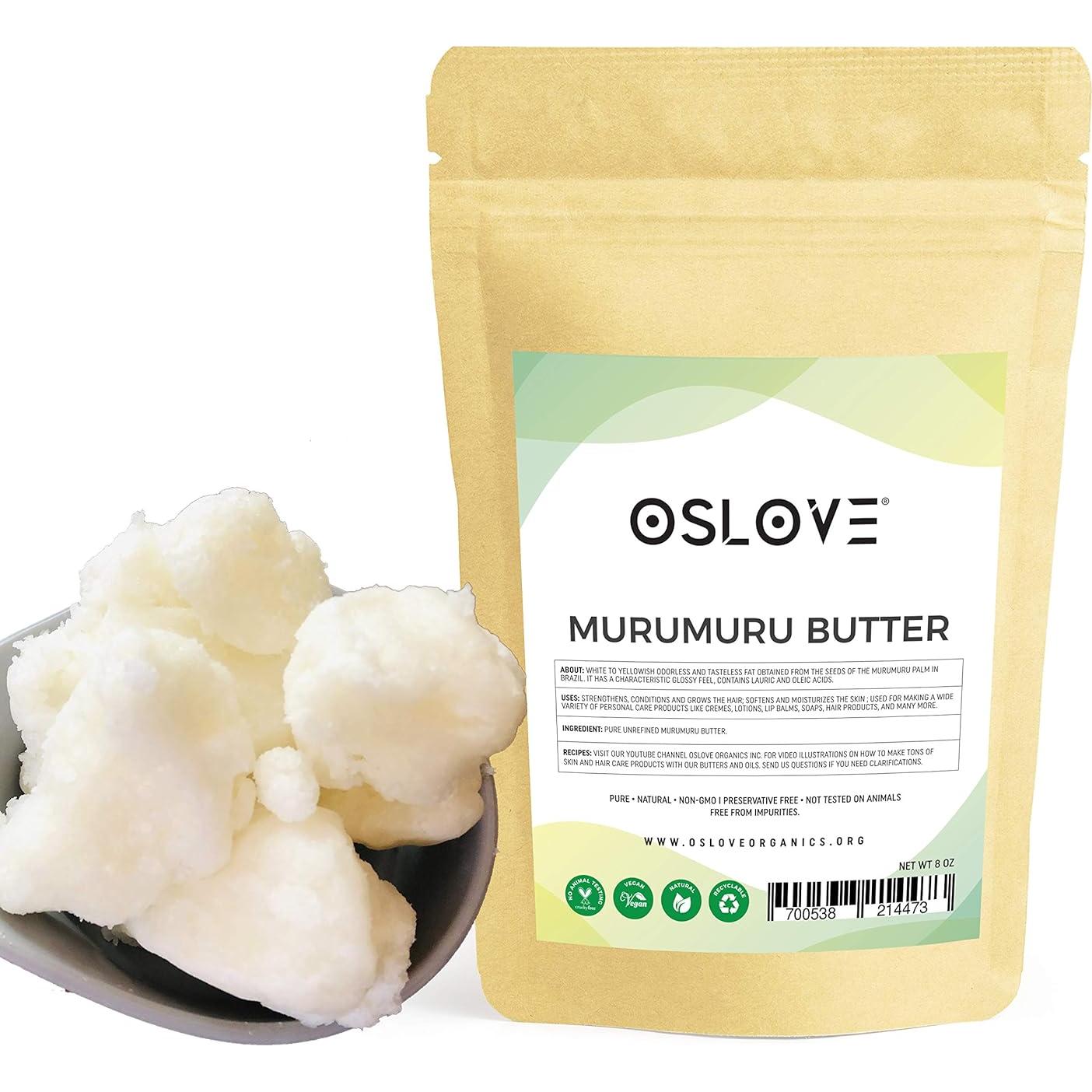 Mantequilla de Murumuru Pura OSLOVE ORGANICS 226g Hidratante