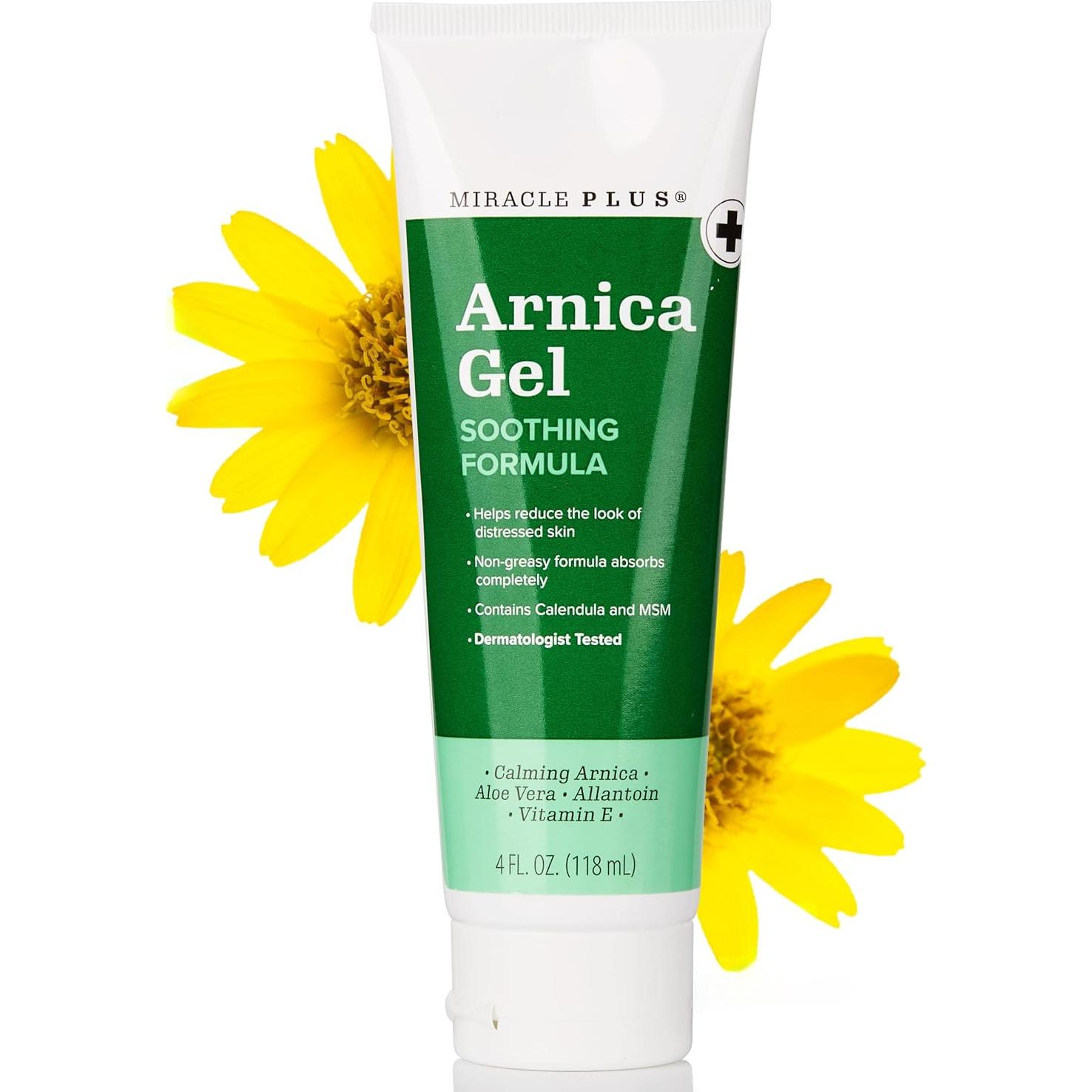 Gel Corporal para Moretones Miracle Plus Arnica 113.4 g