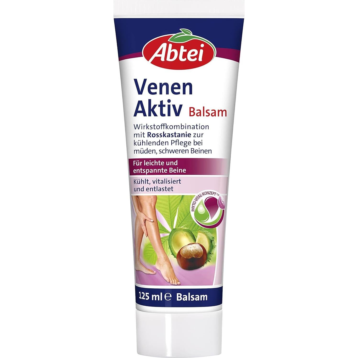 Bálsamo Activo para Venas Abtei 125 mL - Castaño de Indias