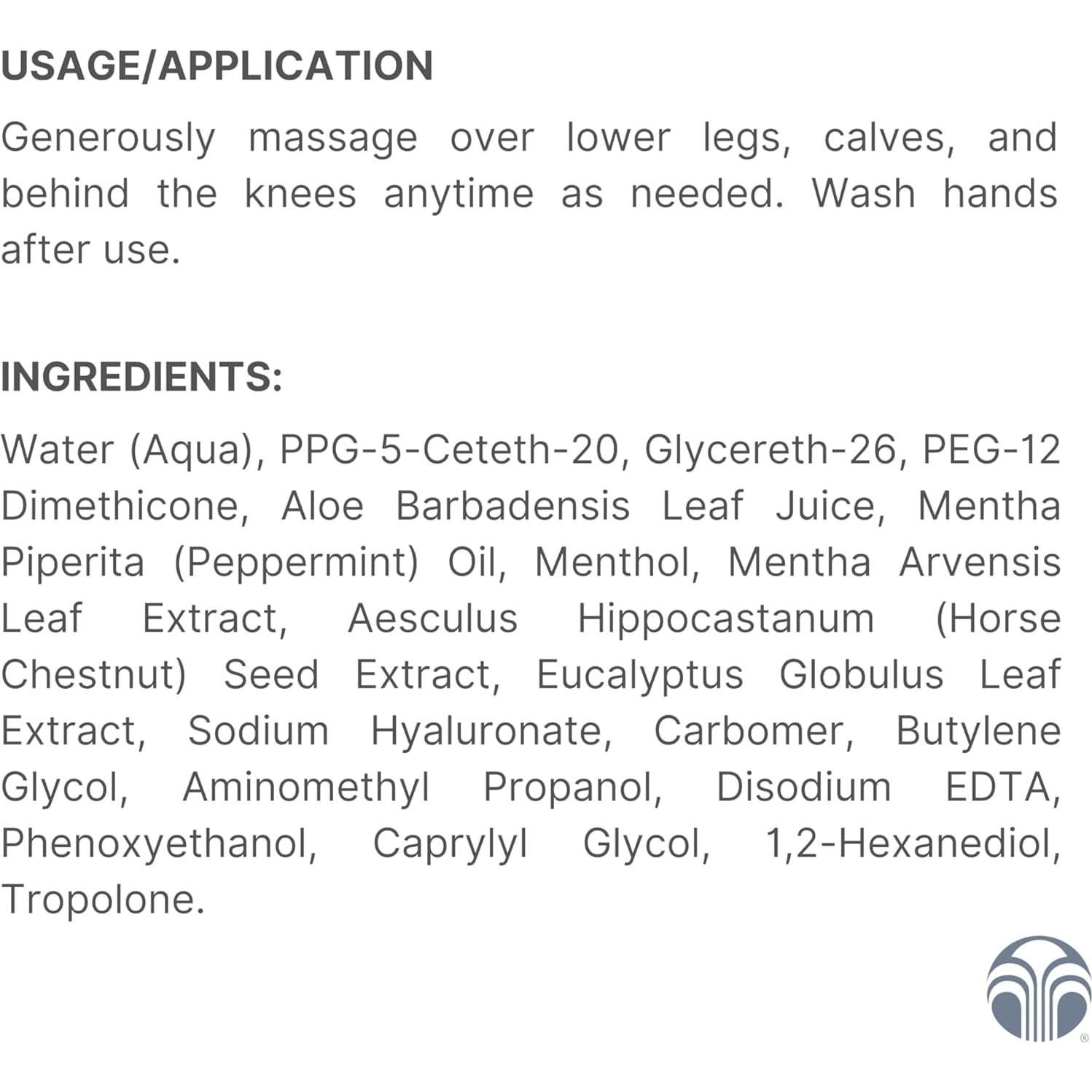 Gel Revitalizante para Piernas Nu Skin Epoch Ice Dancer 100ml - Alivio y Frescura