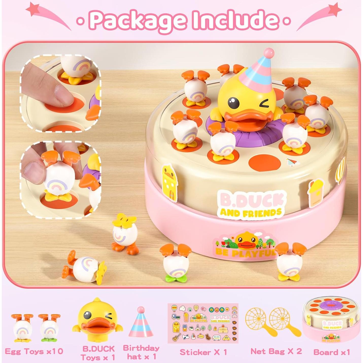 Juego B.Duck Cumpleaños Giratorio para Niños 3 a 6 Años