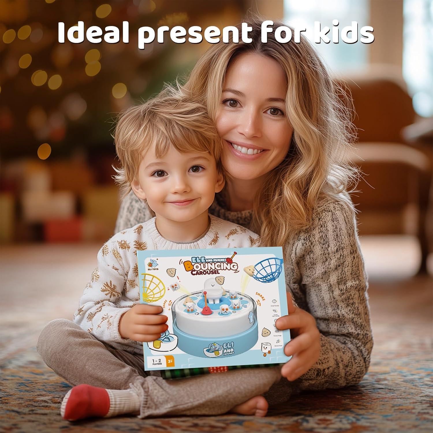 Juego de Mesa Inodoro Giratorio BLF FUN para Niños 3 a 6 Años