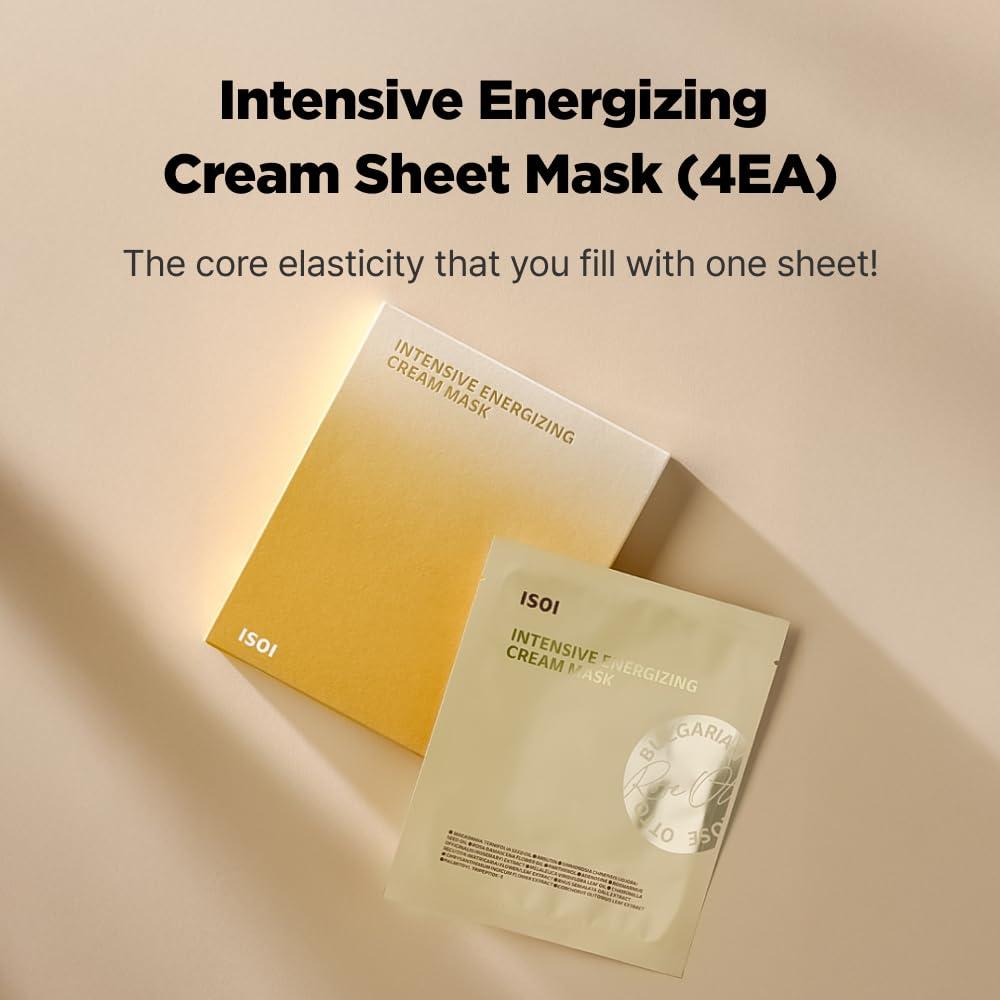 Mascarilla de Tela ISOI Energizante para Elasticidad y Hidratación