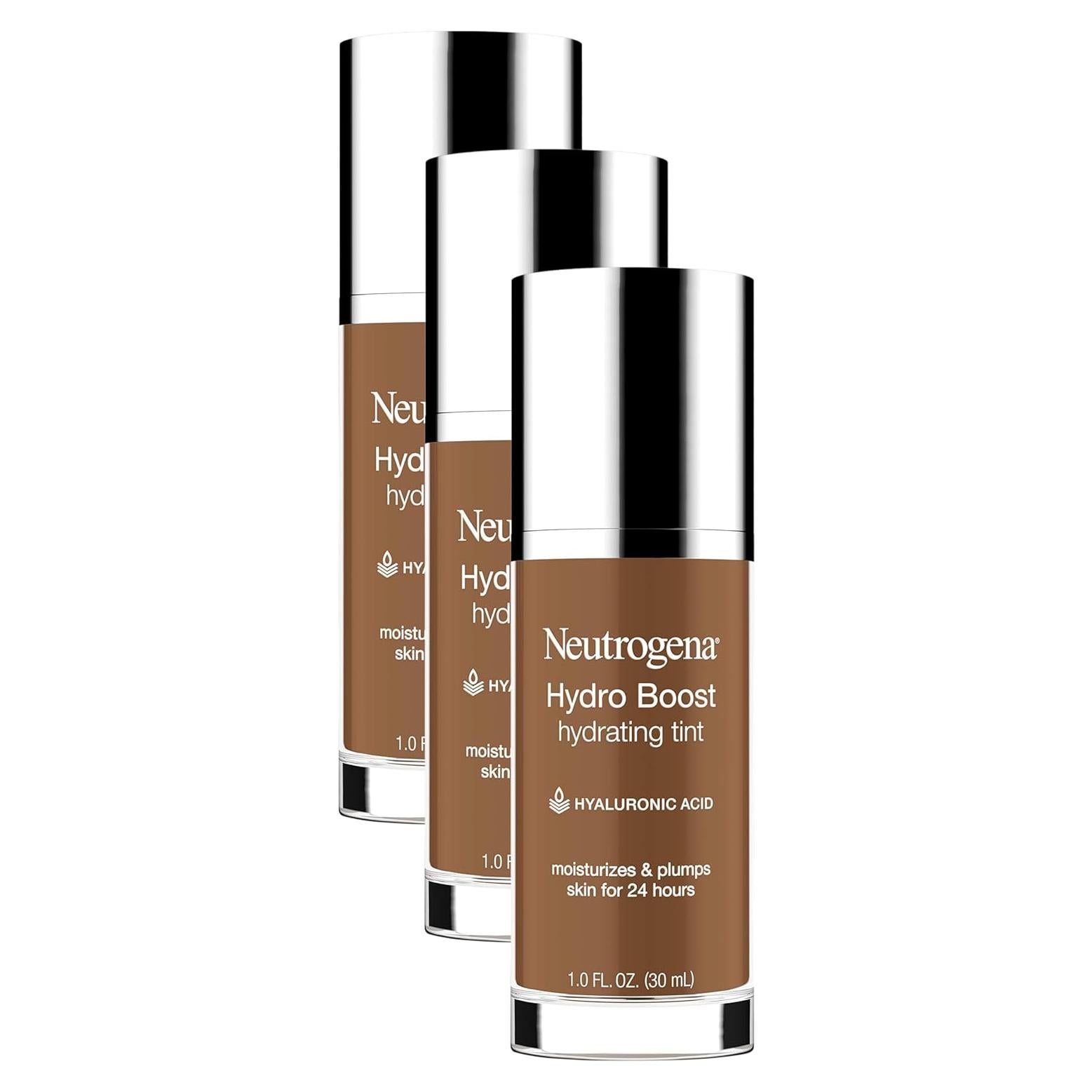 Neutrogena Hydro Boost Tinte Hidratante 30 ml x 3 - Color 135 Castaño