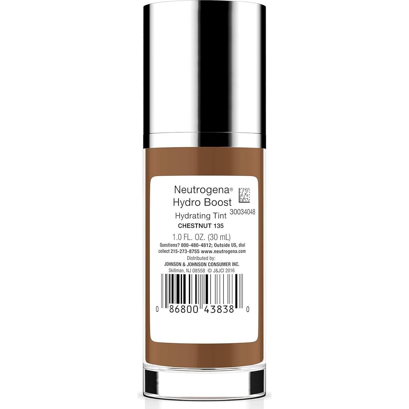Neutrogena Hydro Boost Tinte Hidratante 30 ml x 3 - Color 135 Castaño