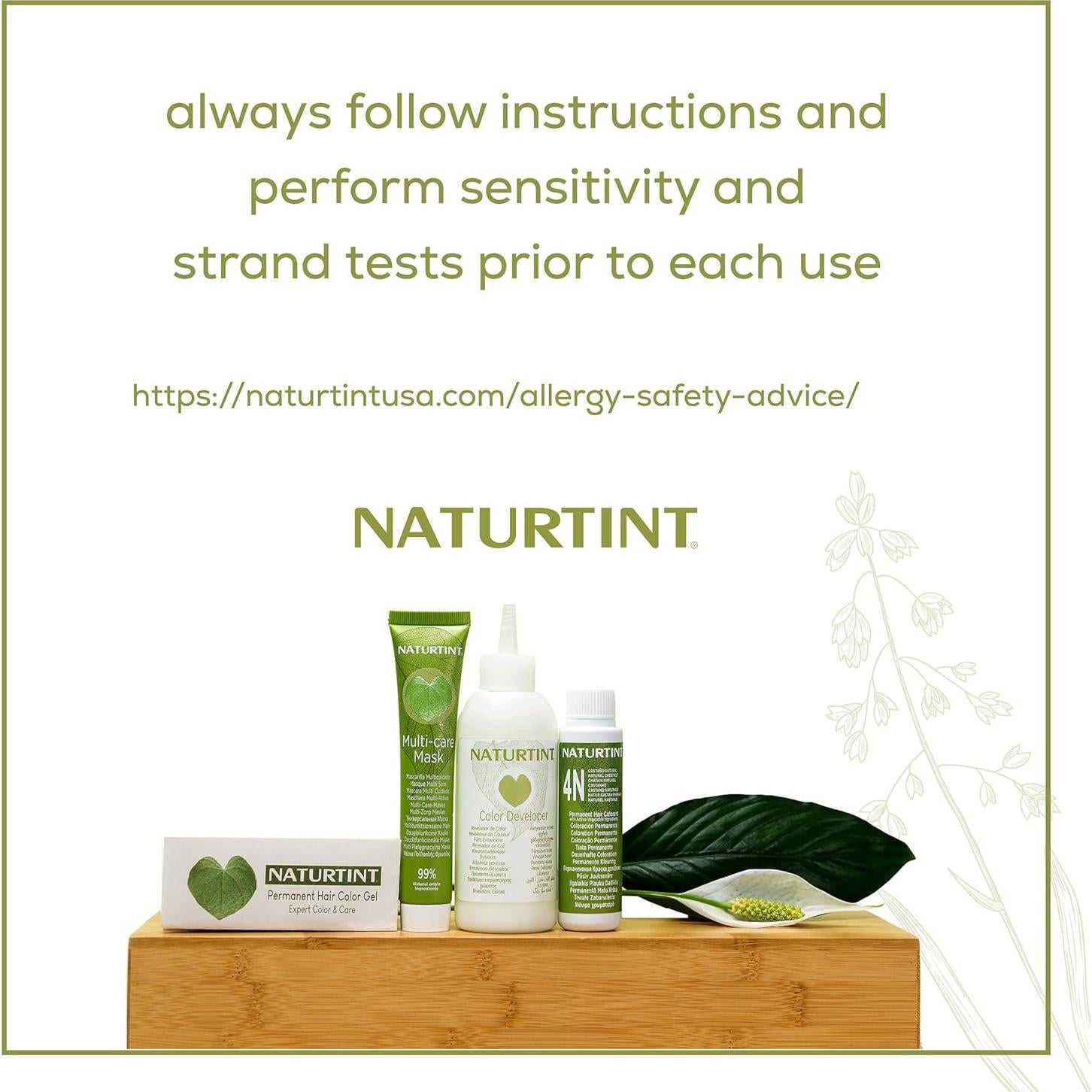 Color de Cabello Permanente Naturtint 4M Castaño Caoba 210g