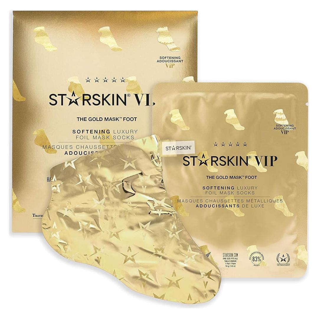 Máscara de Oro para Pies STARSKIN - Hidratante Vegana 1 pieza