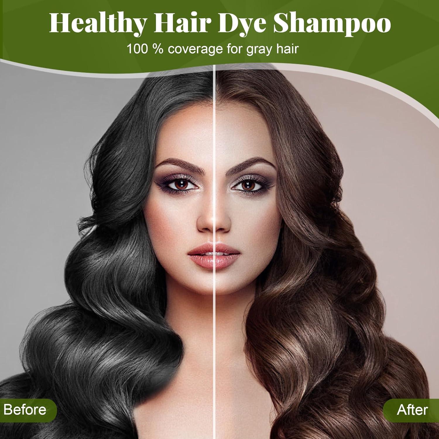 Champú Colorante Castaño Claro 3 en 1 Zenithglo 520 ml