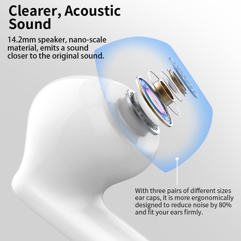 Auriculares Inalámbricos Btootos A90 Pro Bluetooth 5.4 IP7