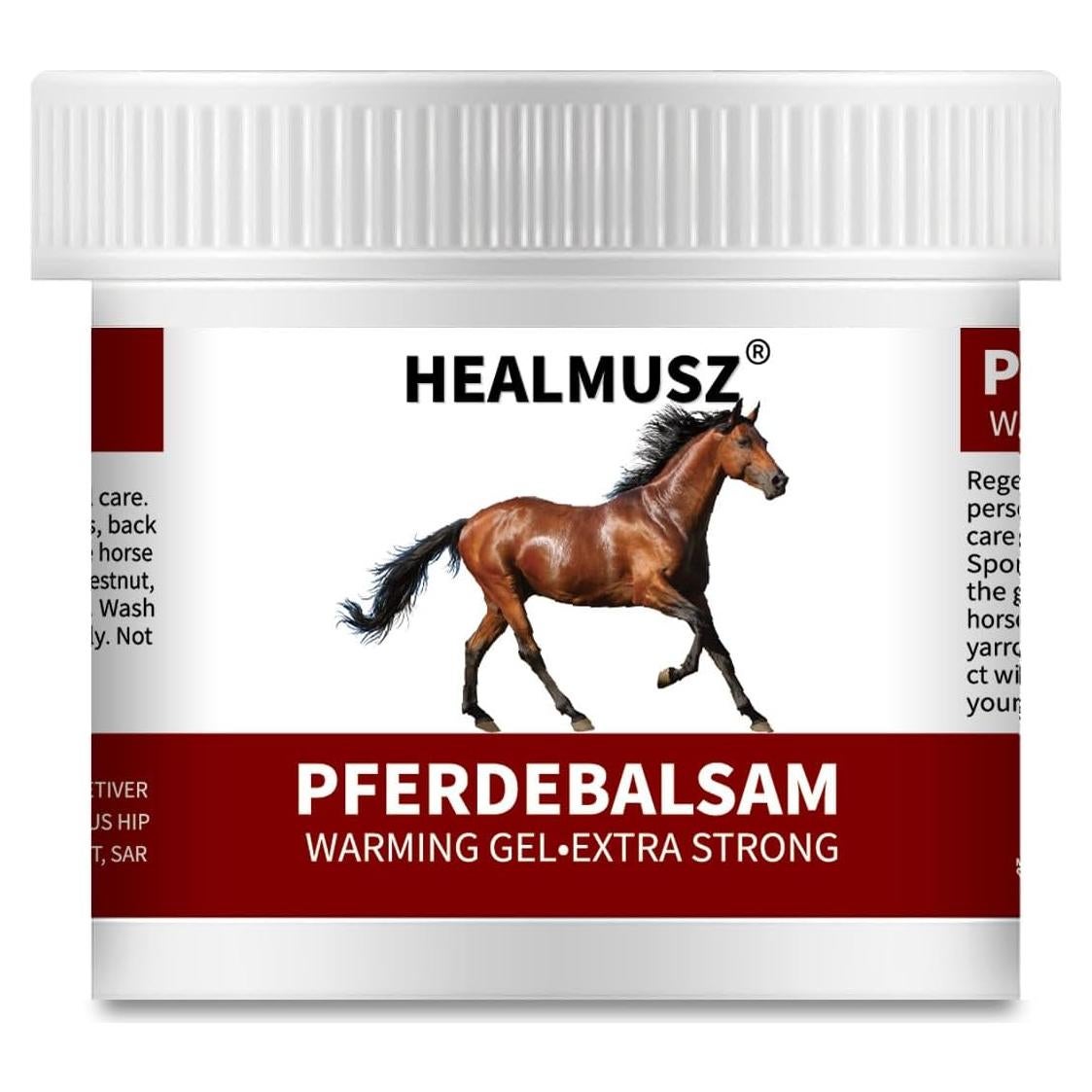 Gel de Masaje Calentador Pferdebalsam 250 g para Músculos y Articulaciones