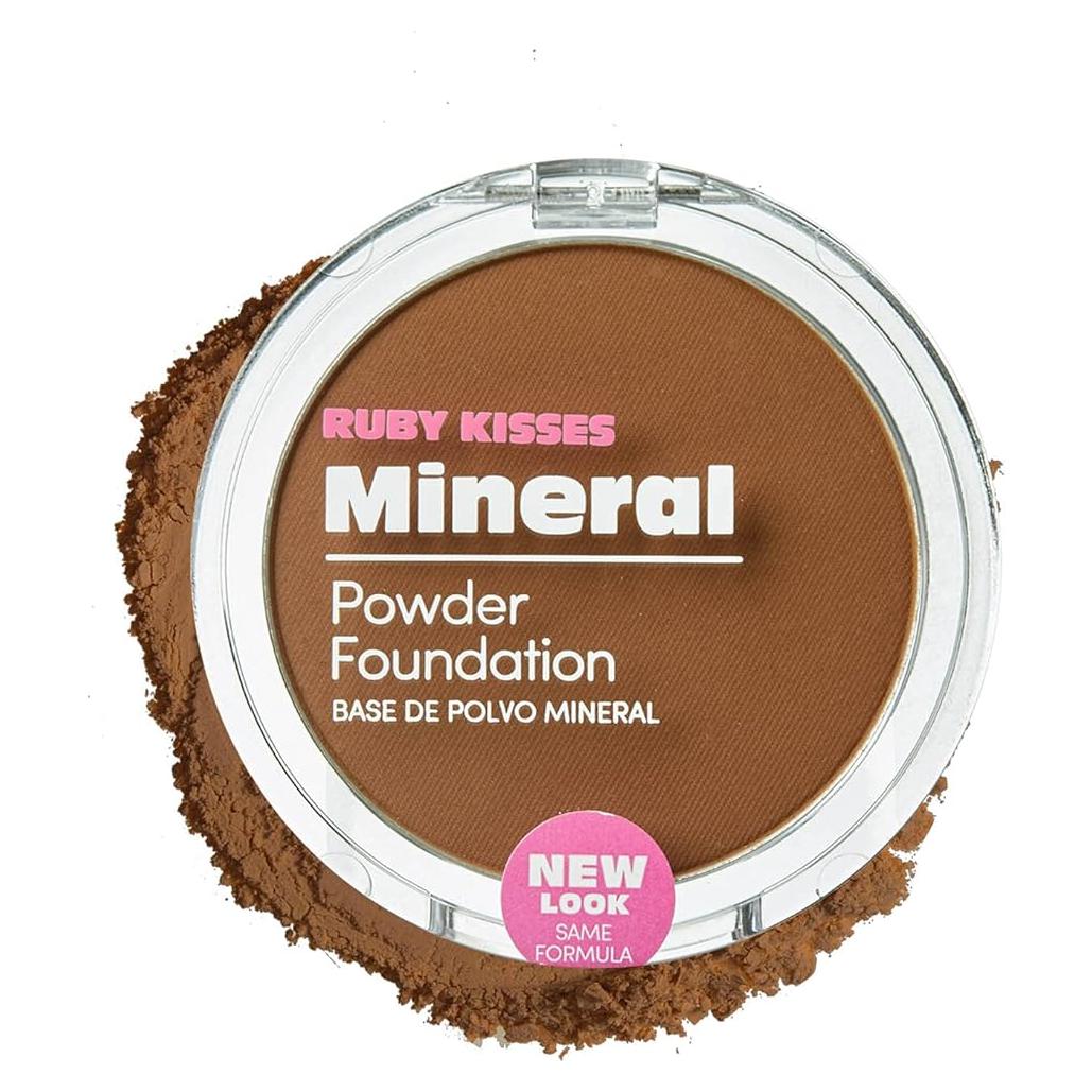 Ruby Kisses Polvo Mineral Prensado Base Castaño 14 49.6g