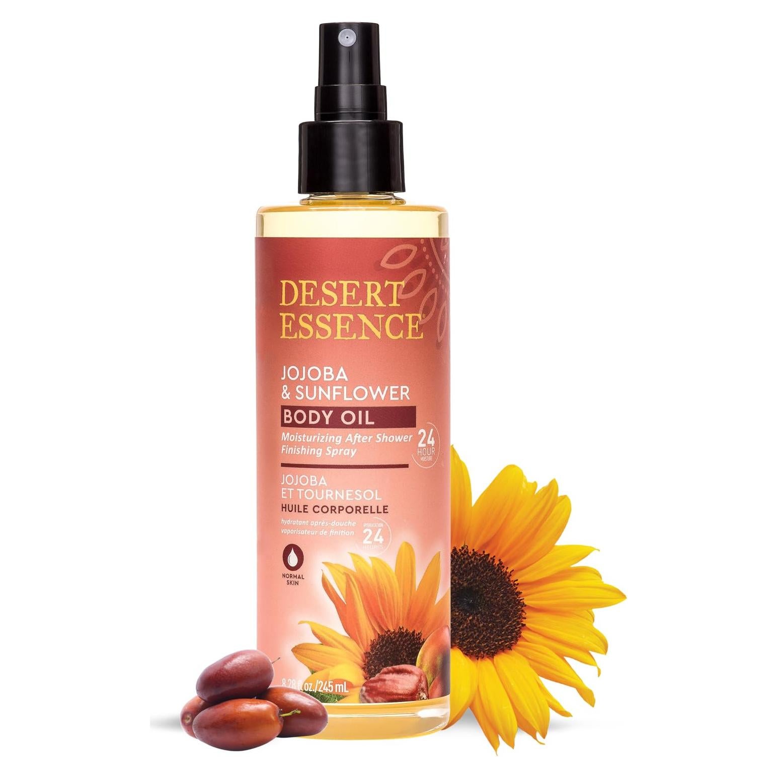 Spray Corporal Hidratante Esencia del Desierto 245 ml - Jojoba y Girasol