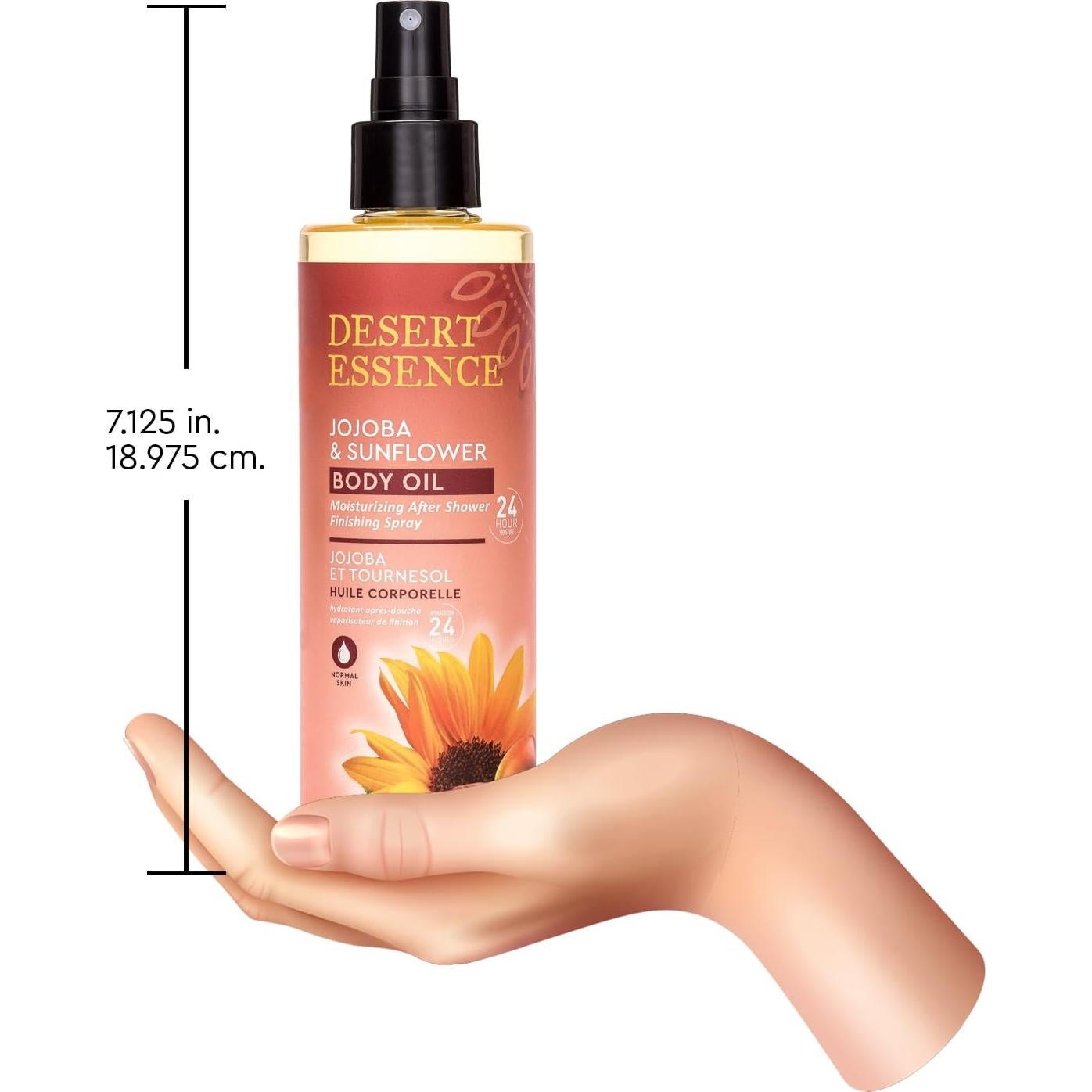 Spray Corporal Hidratante Esencia del Desierto 245 ml - Jojoba y Girasol