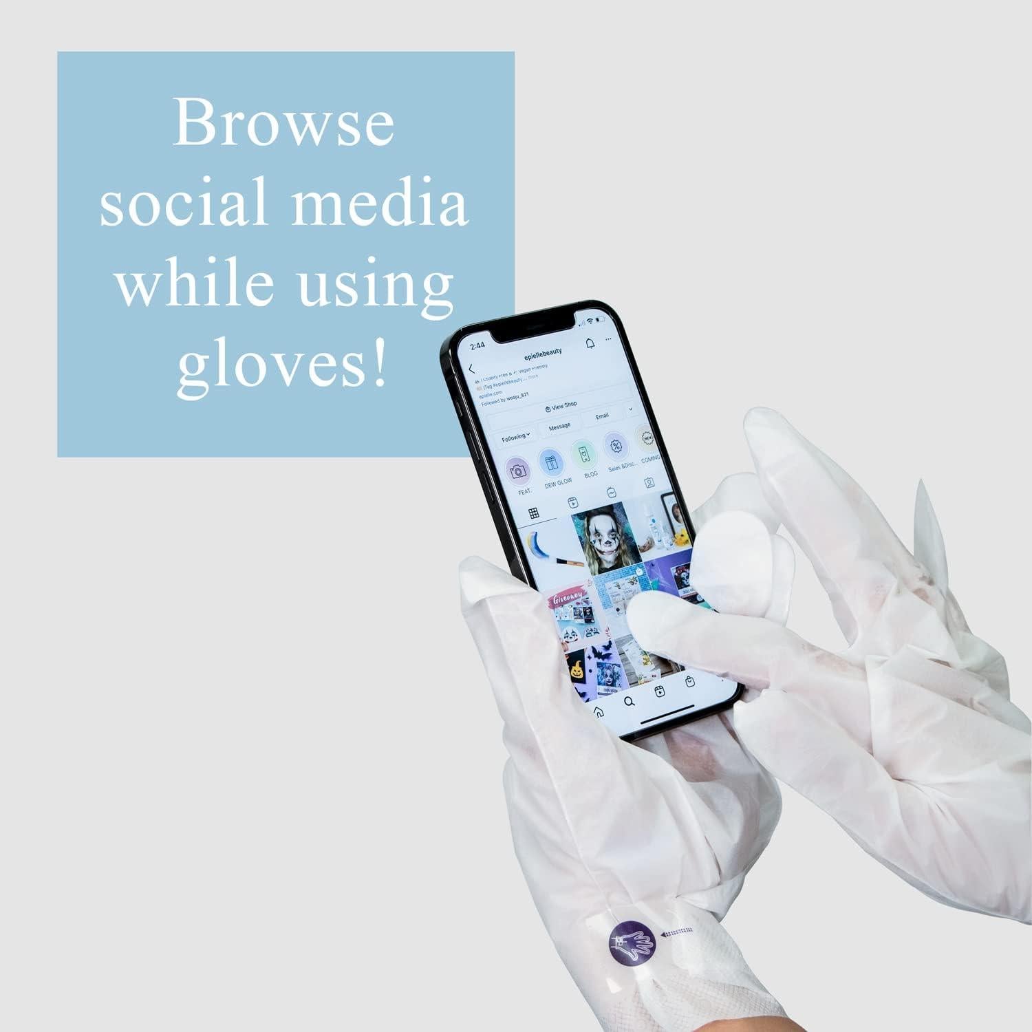 Mascarillas Hidratantes Epielle para Manos y Pies - 12 Pares