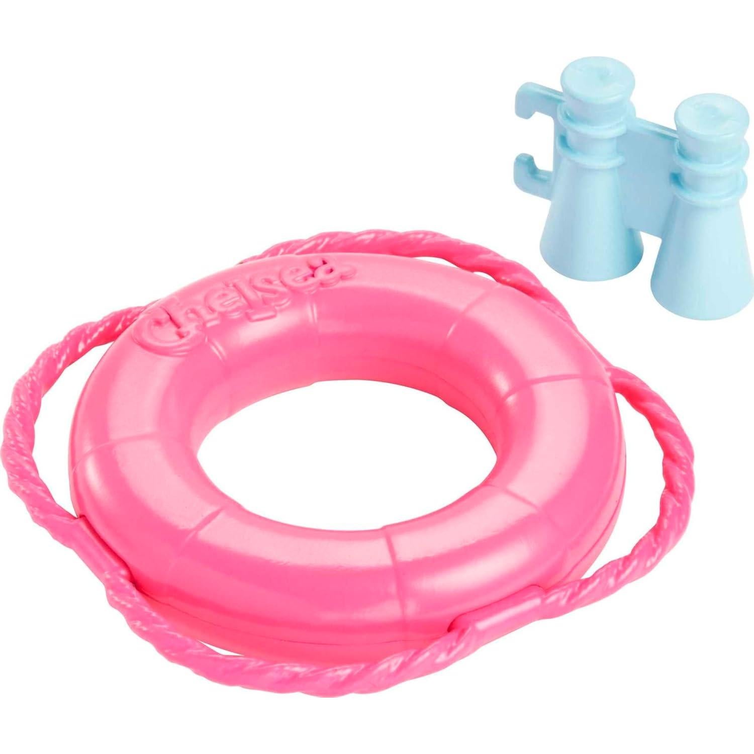 Muñeca Chelsea Puede Ser Salvavidas Mattel con 6 Accesorios