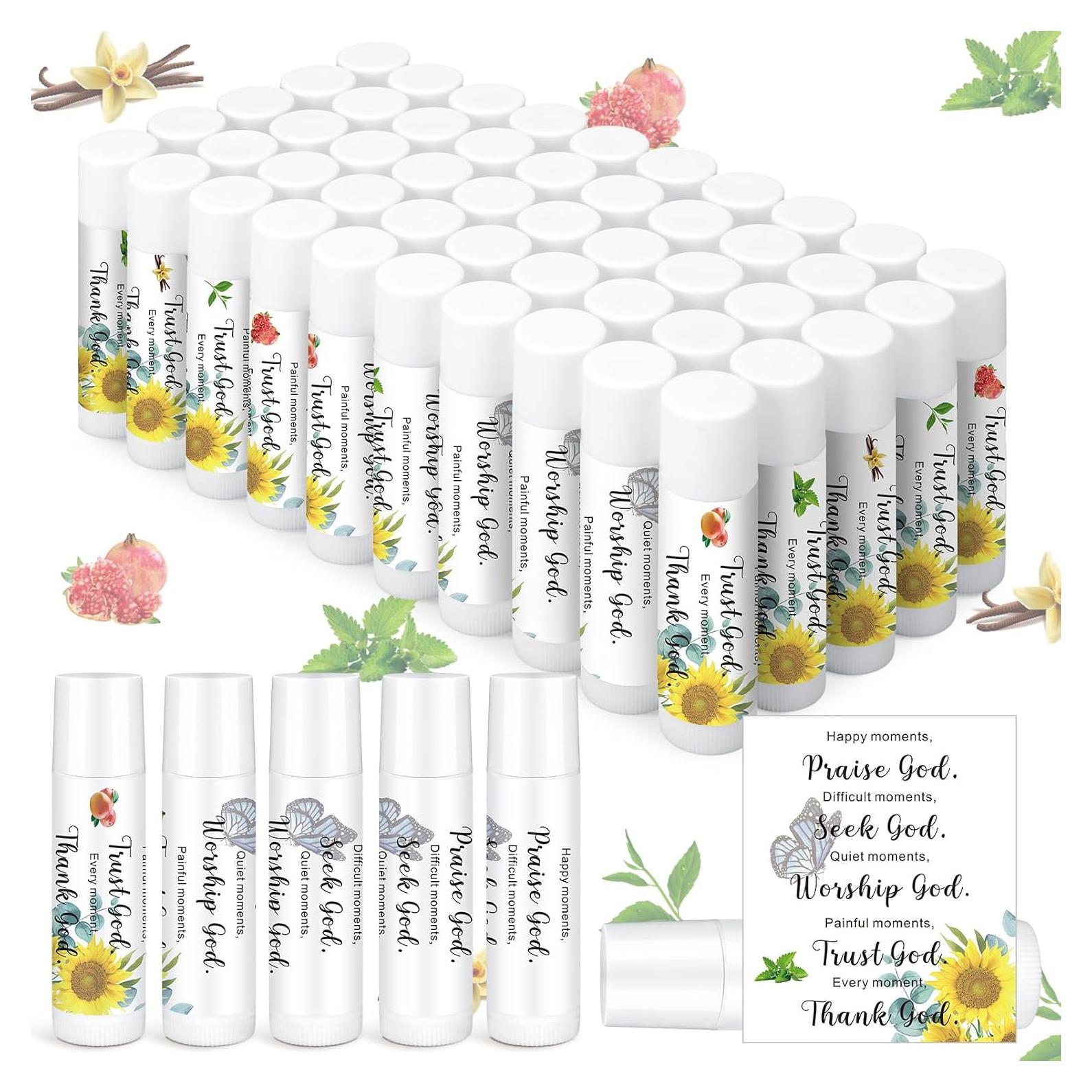 50 Balsamos Labiales Hidratantes Siifert - 5 Sabores