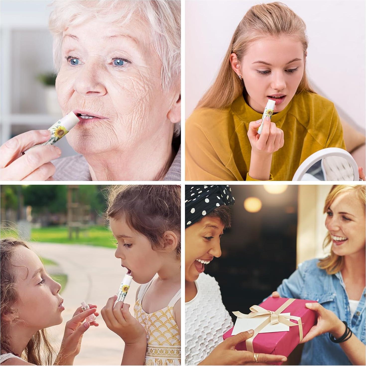 50 Balsamos Labiales Hidratantes Siifert - 5 Sabores