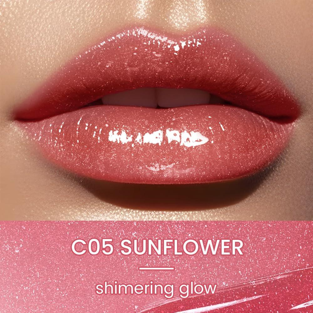 Bálsamo Labial Brillante CATKIN C05 Girasol 3.4g Ultra Hidratante