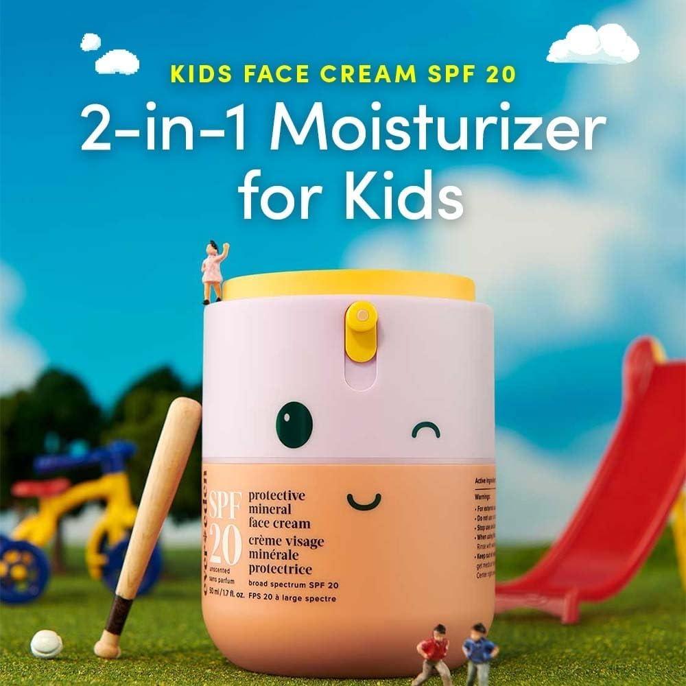 Crema Facial Hidratante para Niños Evereden SPF 20 48g