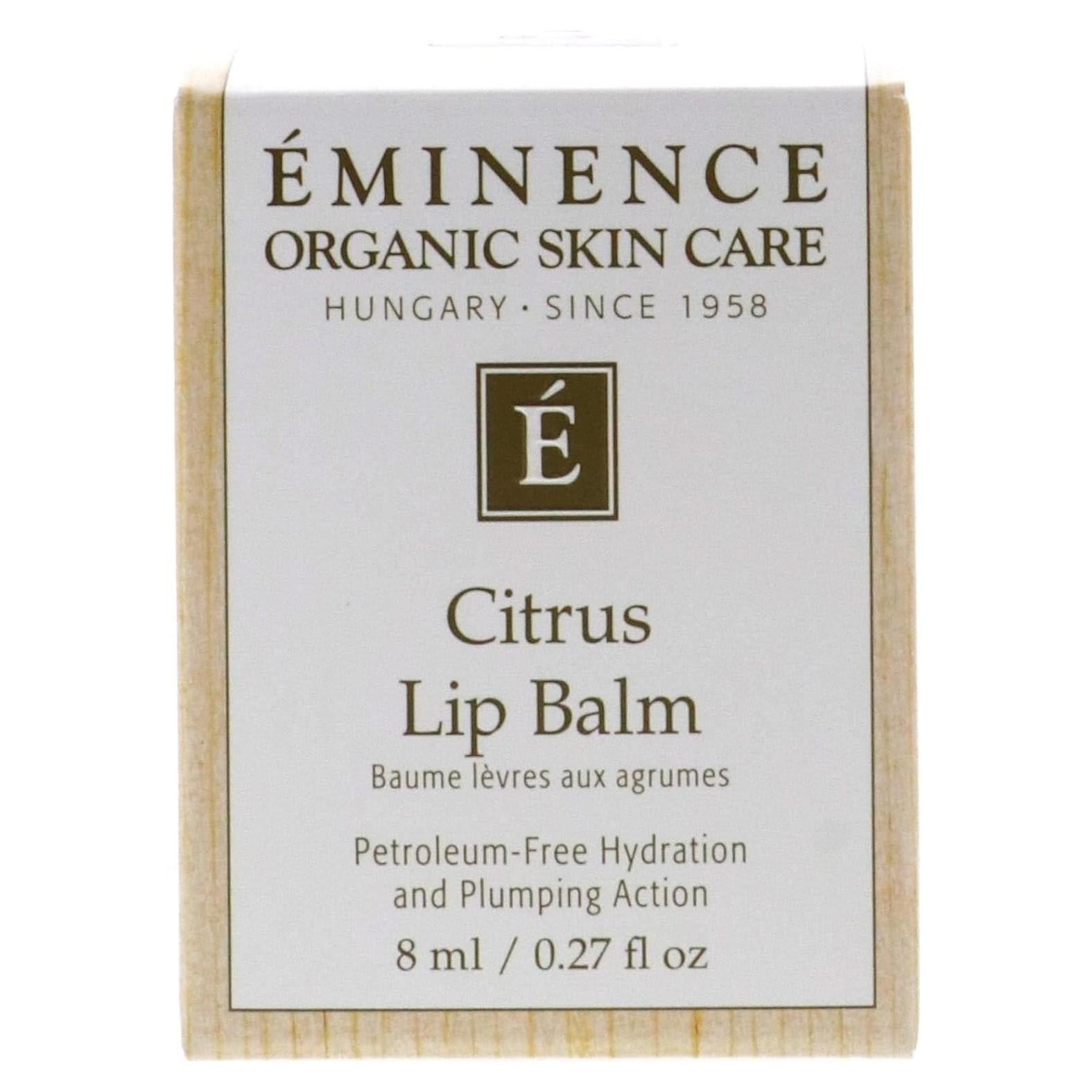 Bálsamo Labial Cítrico Orgánico Eminence 7.62g