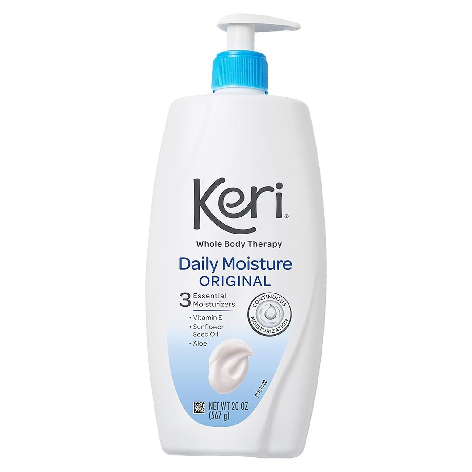 Loción Hidratante Corporal Keri Original 567 g - Vitamina E, Aloe