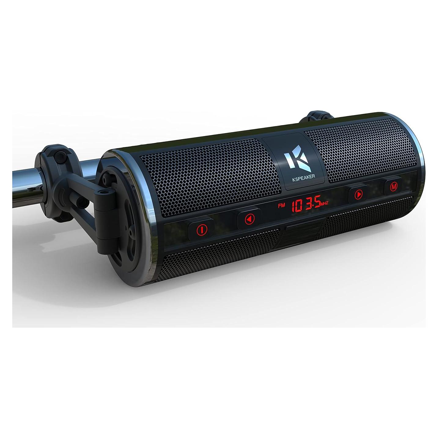 Altavoces Bluetooth Impermeables KSPEAKER K2BL 3" para Moto